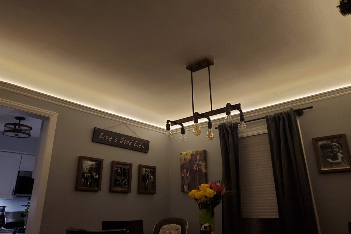 Led Strip In Ceiling Step-by-step Guide To Install LED Strips On Ceiling – Novostella