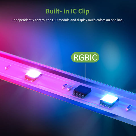 Novostella Lasting Rainbow 52.5ft 16M IP65 Smart Strip Lights with Rainbow Color-Novostella