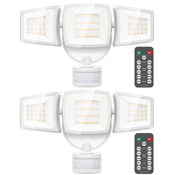 Novostella 45W 5000K Motion Sensor Security Lights