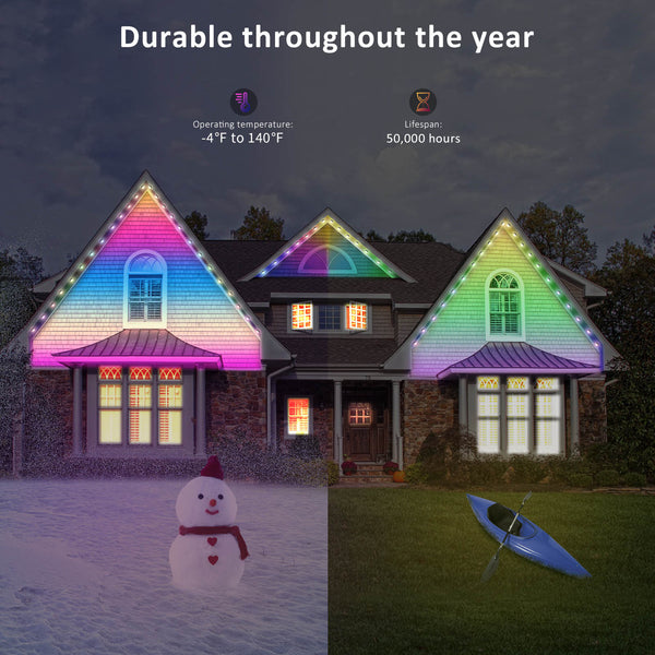 Novostella Chastar Smart Rainbow LED Permanent Outdoor Light