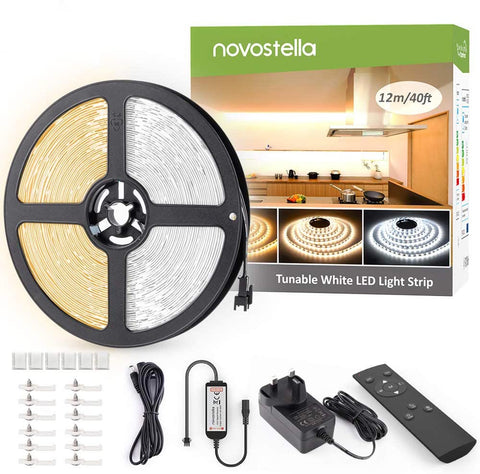 40ft 12M Tunable White Strip Lights-Novostella