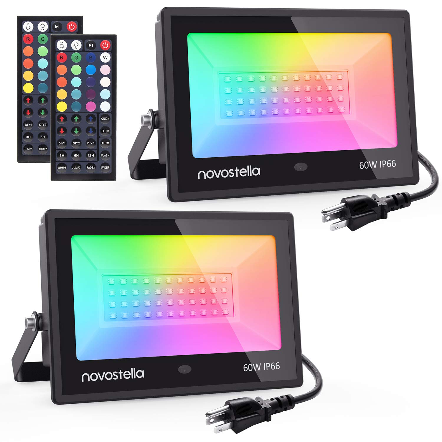 Novostella Ardor 60W RGB LED Flood Lights