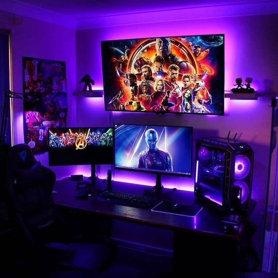 RGB LED Lights for Gaming Room