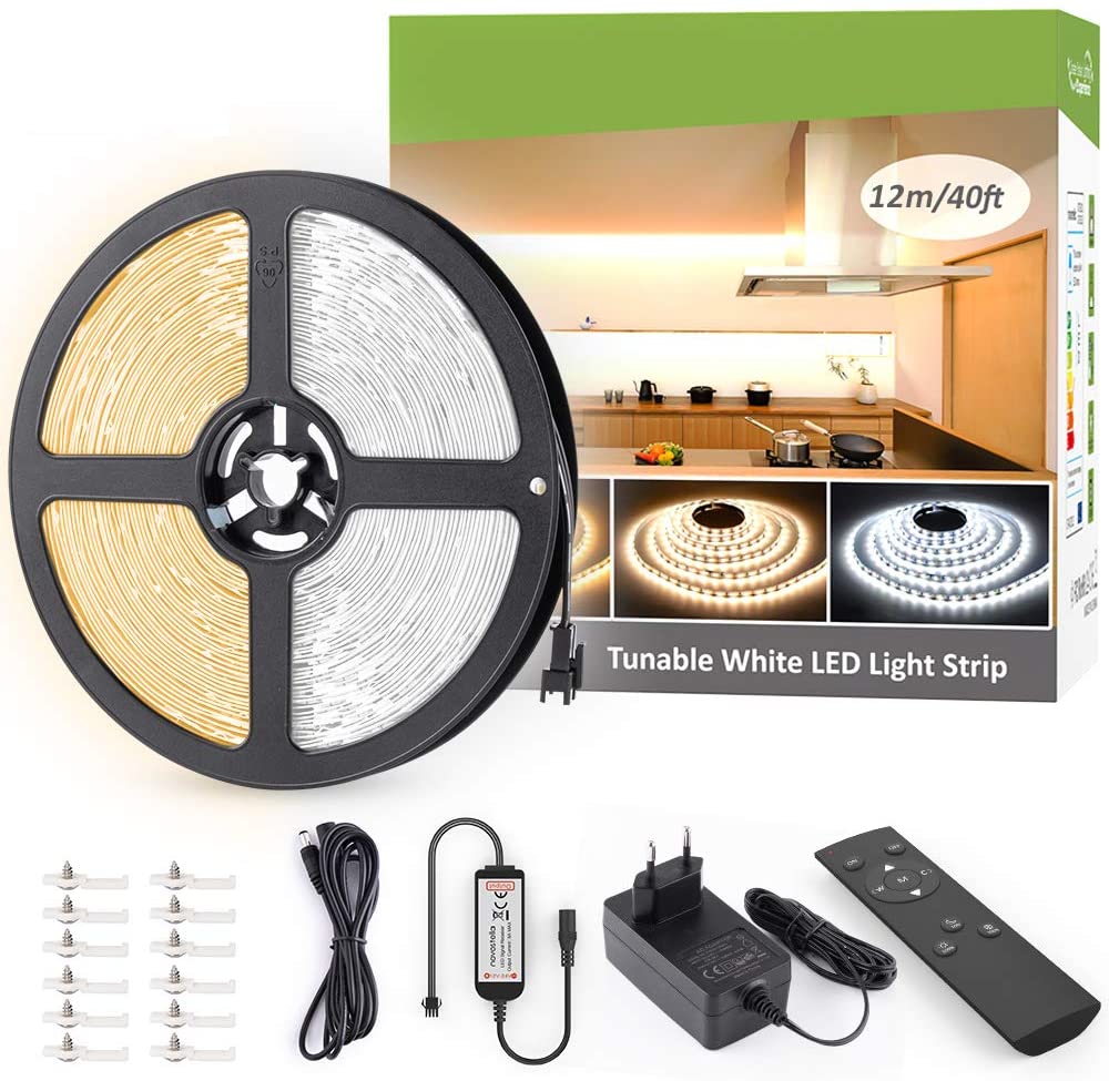 Novostella 40ft 12M Tunable White Strip Lights