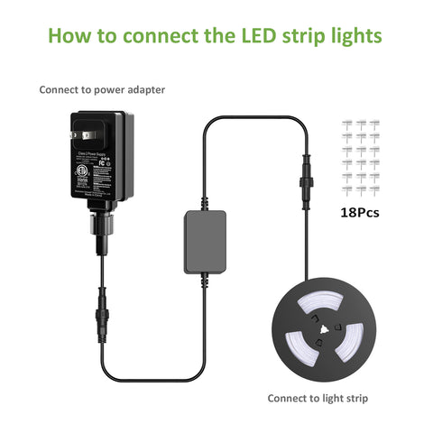 Novostella Lasting Rainbow 52.5ft 16M IP65 Smart Strip Lights with Rainbow Color-Novostella