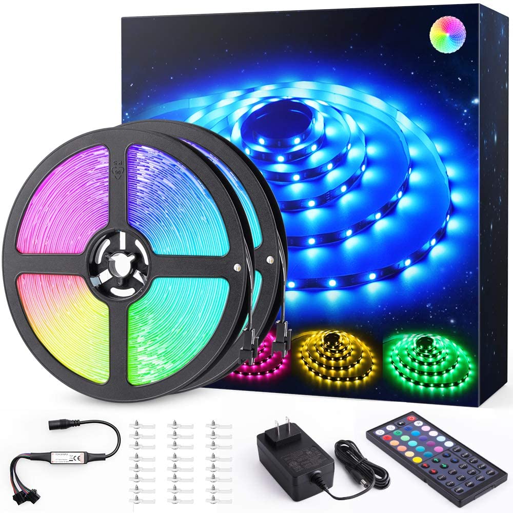 24V LED Strip Lights RGB Controller with Color Wheel