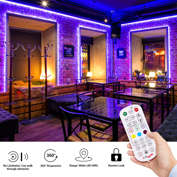 Novostella Staribbon 105ft 32M IP65 Smart RGB Strip Lights